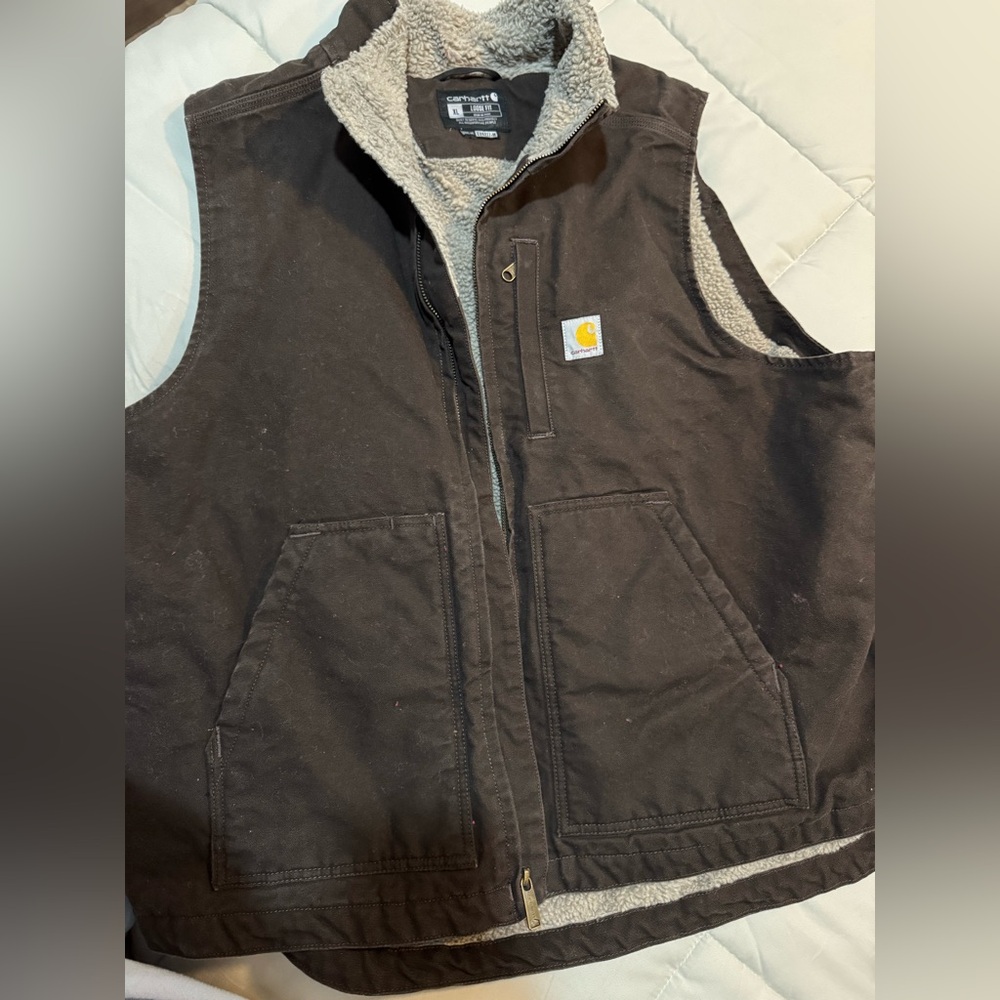 Carhartt Sherpa-Lined Men’s Vest NWOT